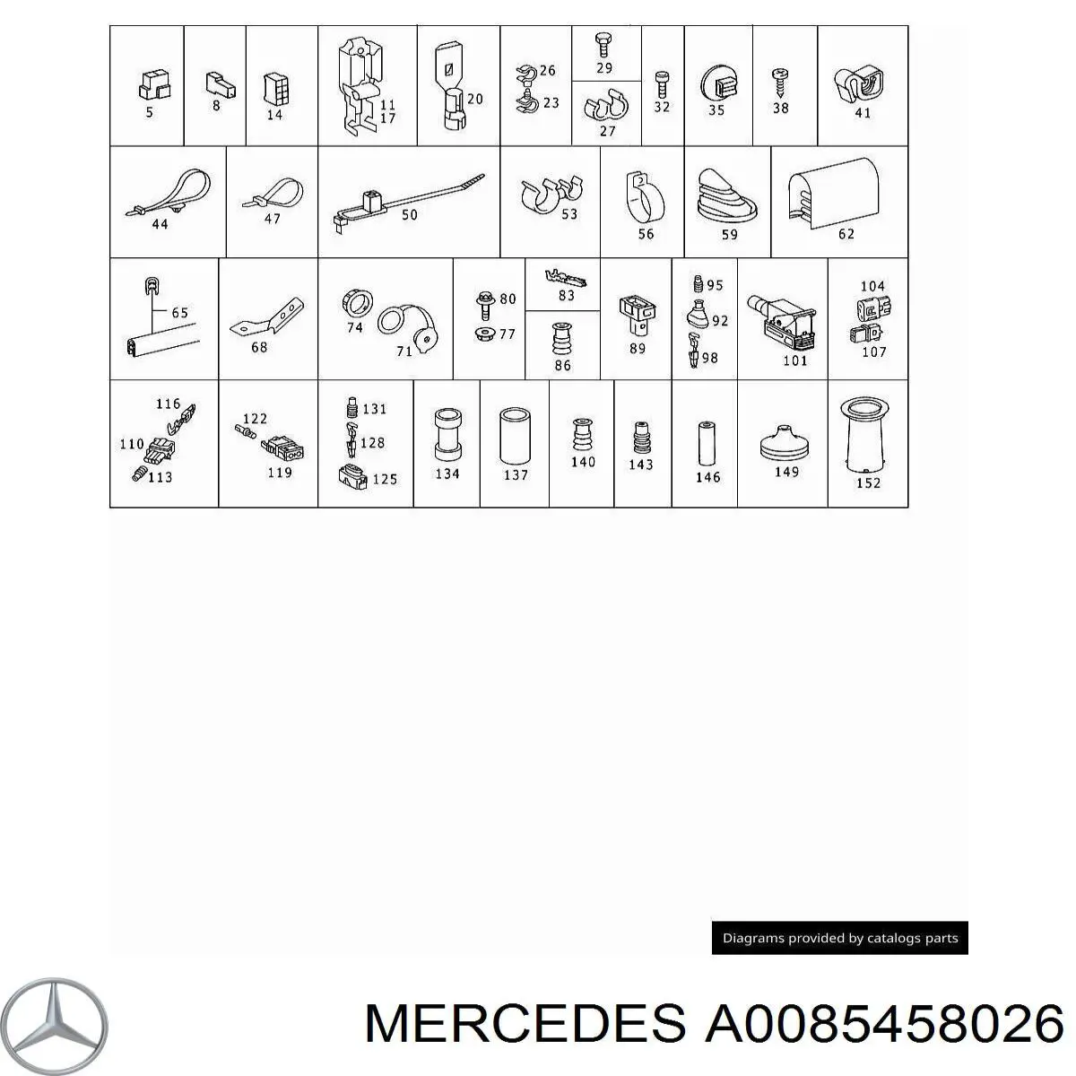  Mercedes A0085458026