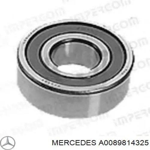 Rodamiento central del eje de transmisión A0089814325 Mercedes
