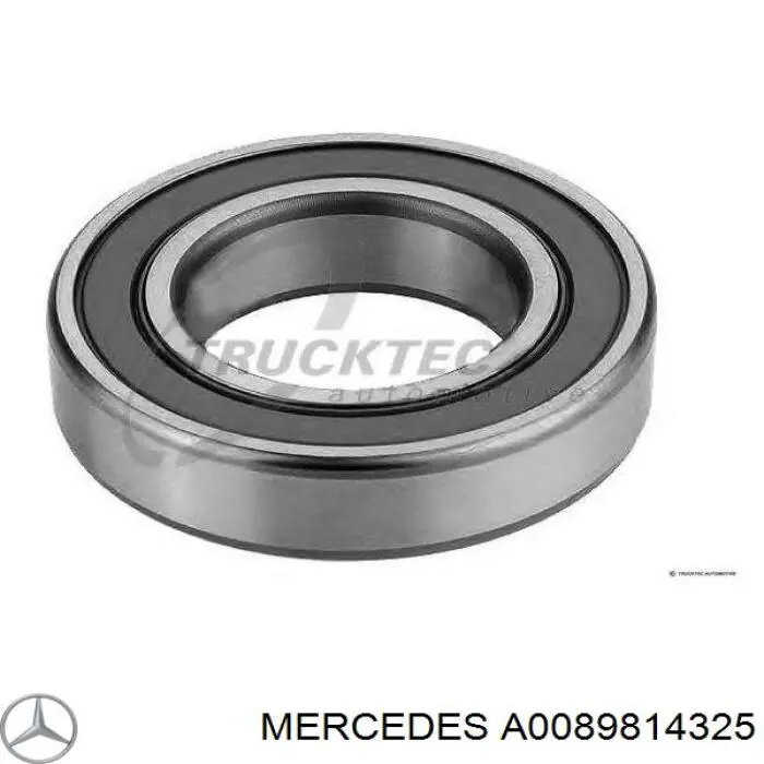 Rodamiento central del eje de transmisión Mercedes A0089814325