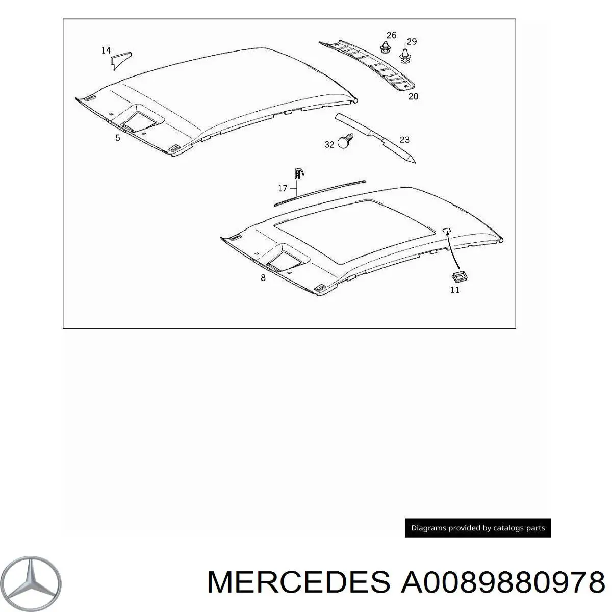 Comprar A0089880978 Mercedes 
