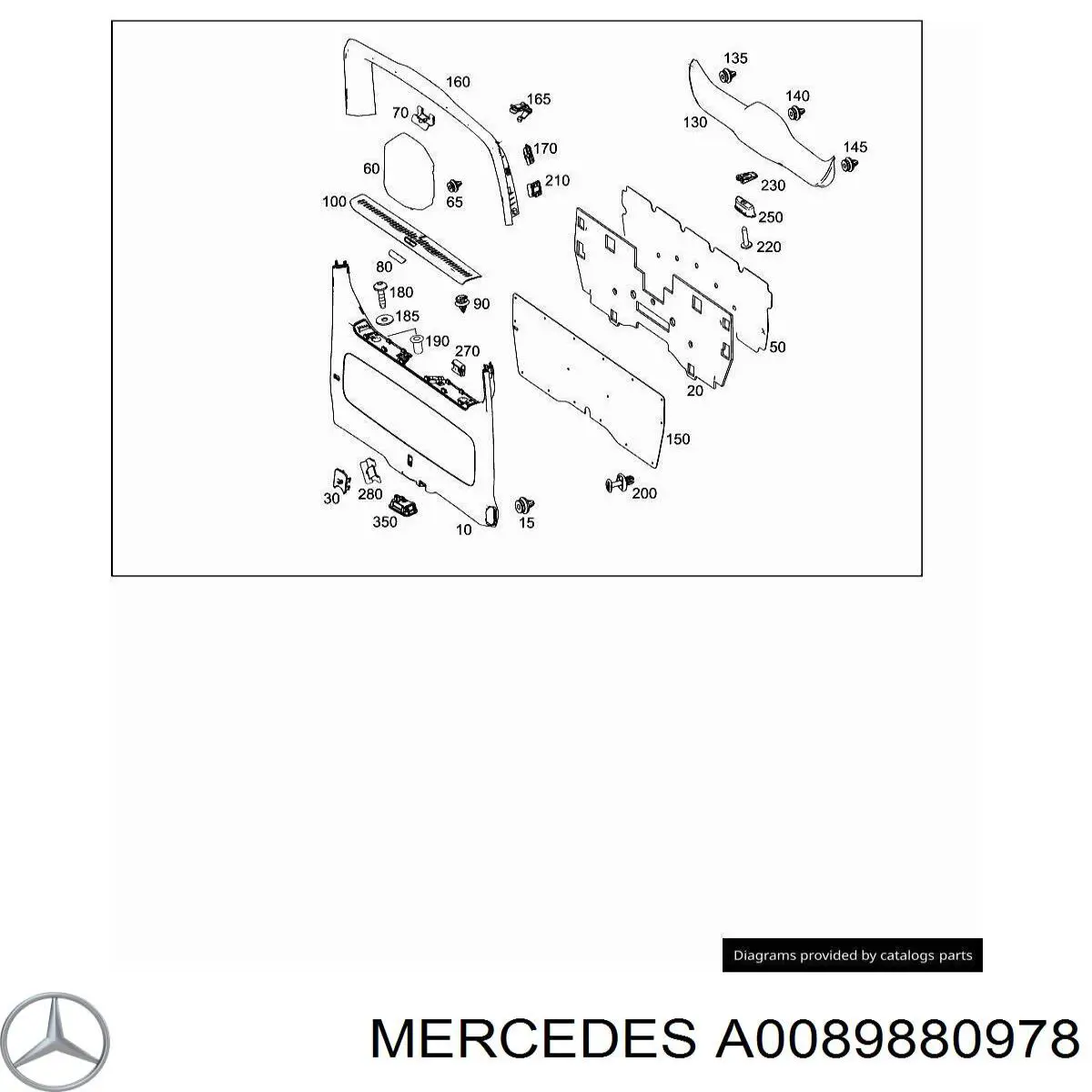  Mercedes A0089880978 precio, desde 0,65 EUR