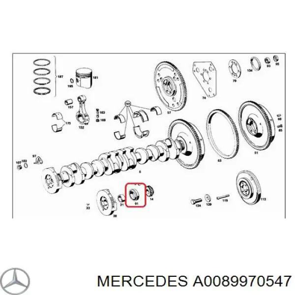 Retén de cigüeñal frontal Mercedes A0089970547 precio, desde 11,53 EUR