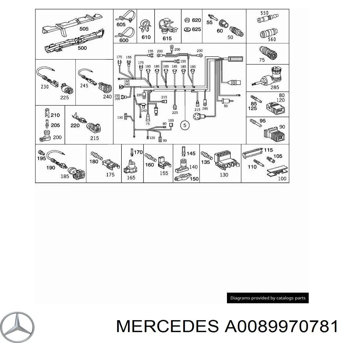 A0089970781 Mercedes