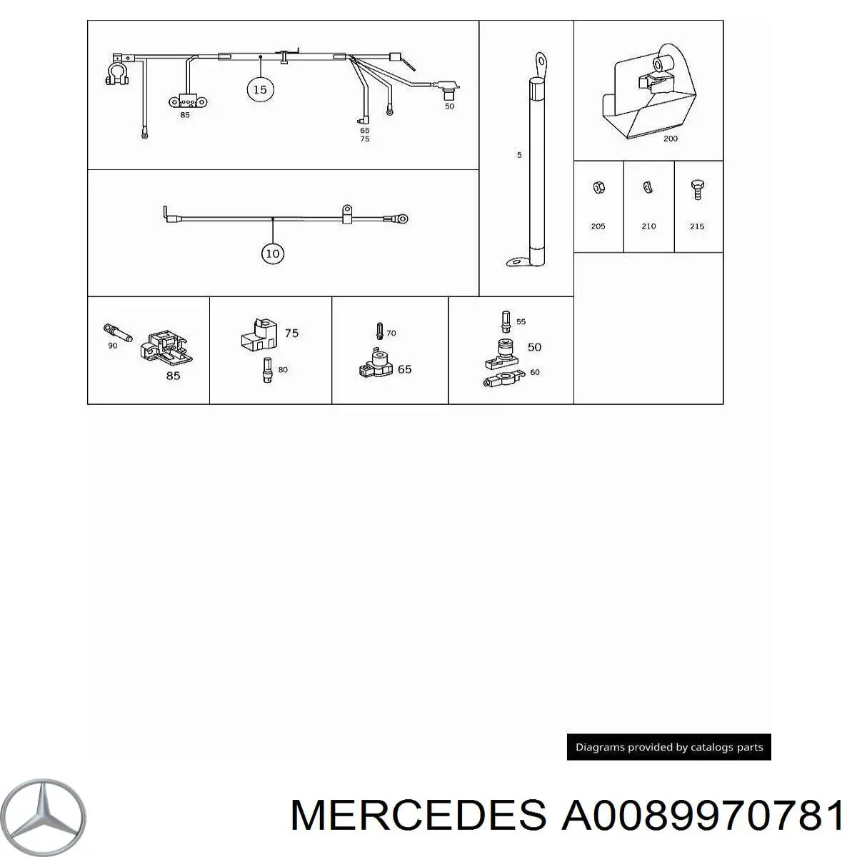 Comprar A0089970781 Mercedes 