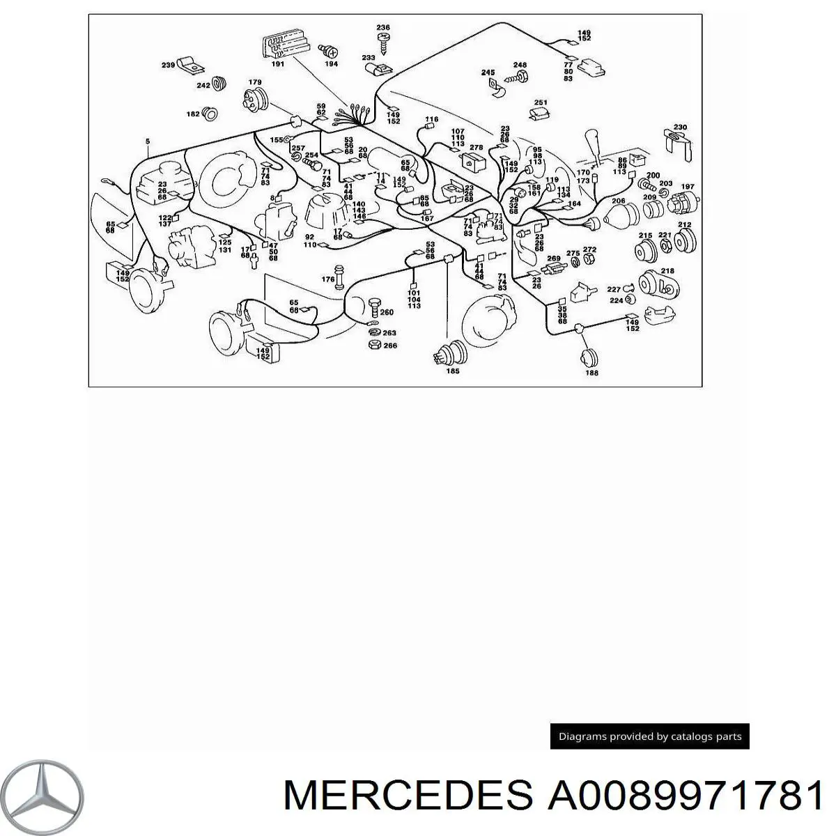 0089971781 Mercedes