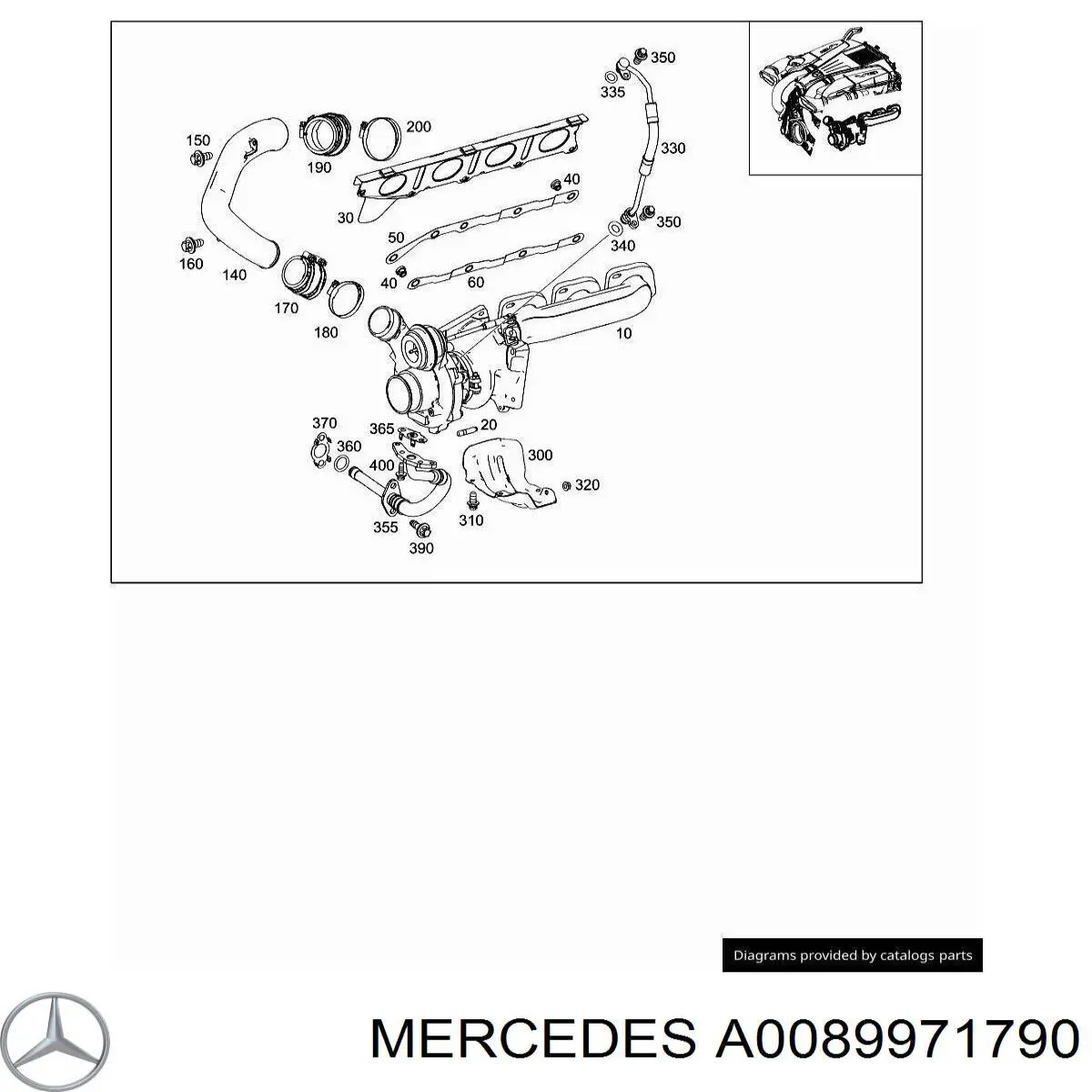 A0089971790 Mercedes 