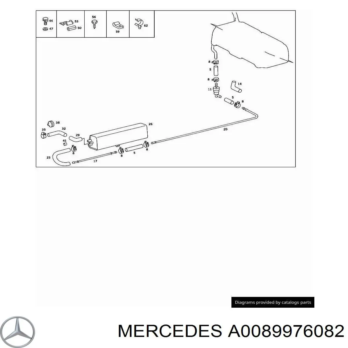 0009872627 Mercedes 
