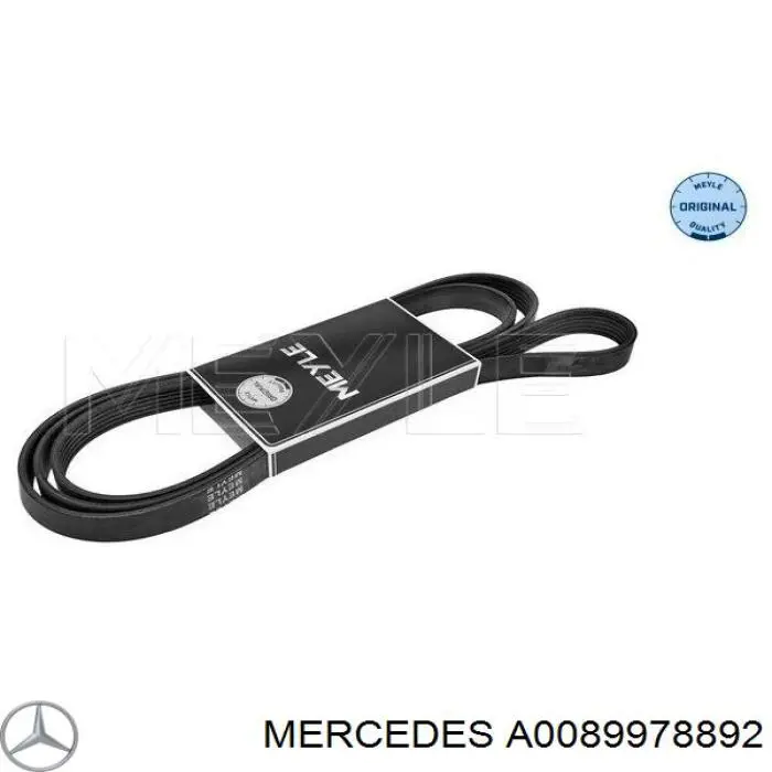Correa de transmisión trapezoidal Mercedes A0089978892 precio, desde 26,83 EUR