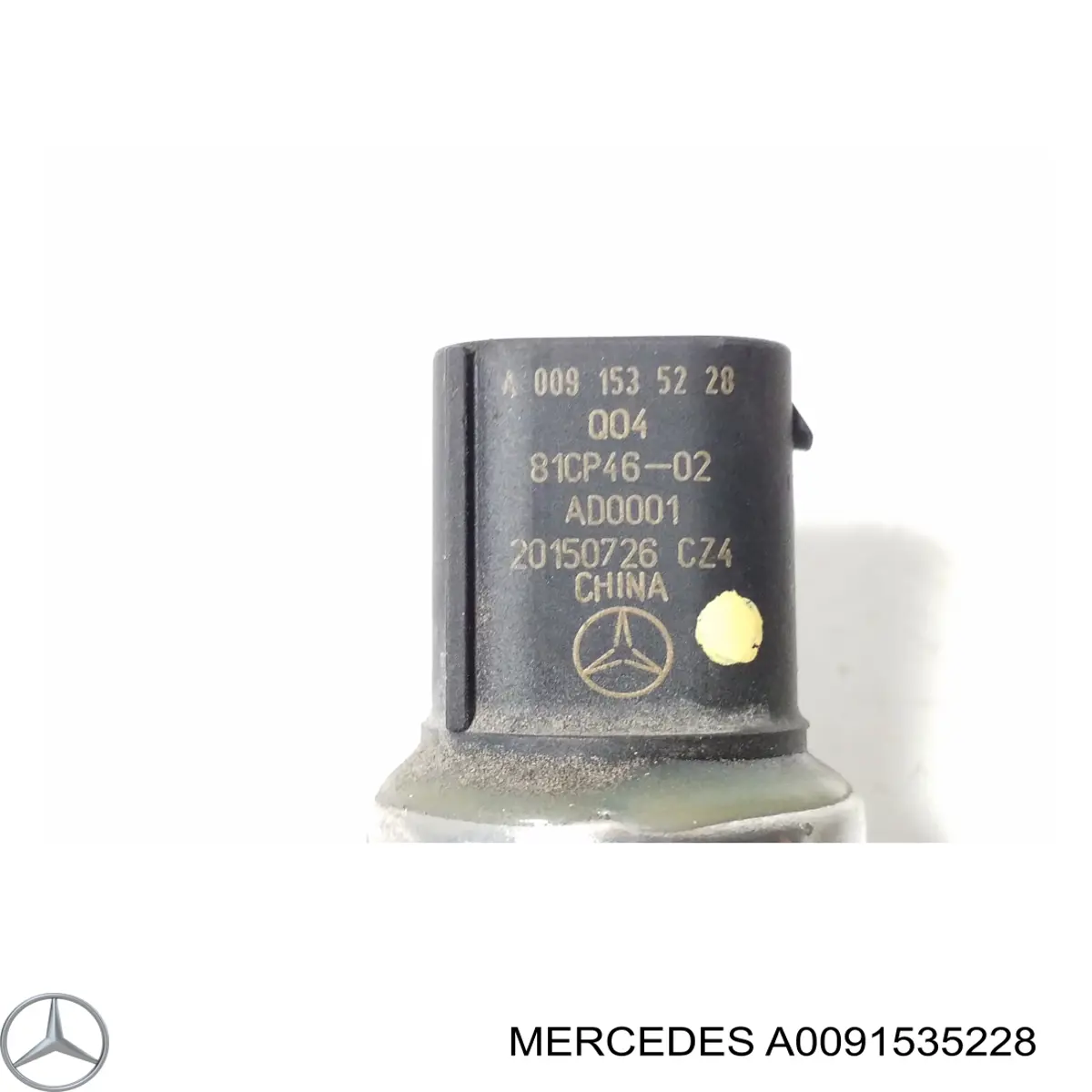 Sensor, presión gas de escape Mercedes A0091535228