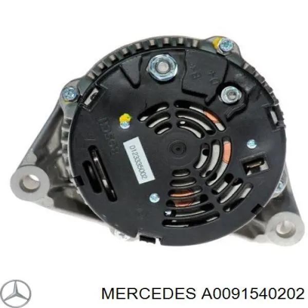 Alternador del motor Mercedes A0091540202 precio, desde 168,11 EUR