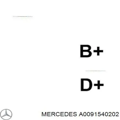 Comprar A0091540202 Mercedes Dynamo