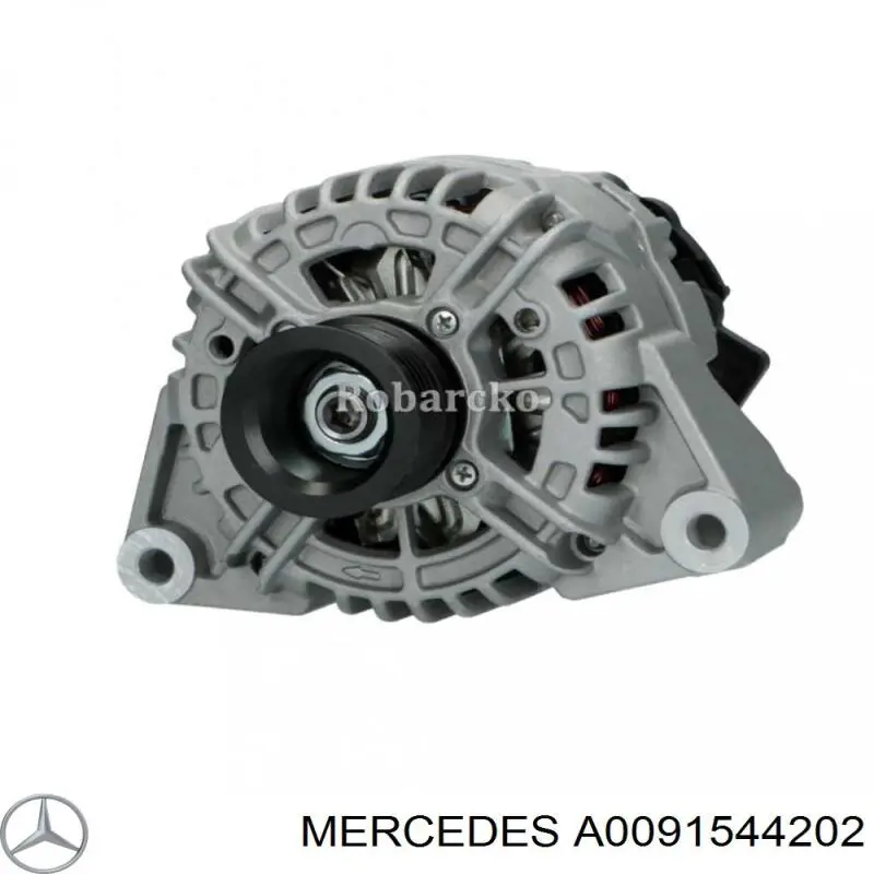 A0091544202 Mercedes alternador