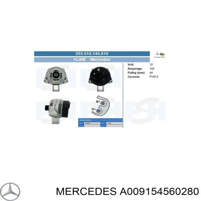 Generador Mahle Original MG62
