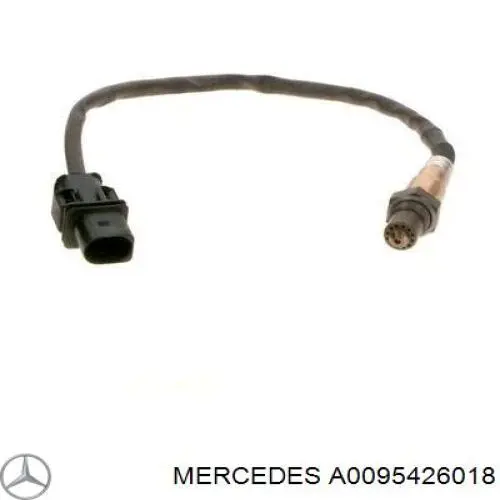 Sonda Lambda Sensor De Oxigeno Para Catalizador para Mercedes S (C216)