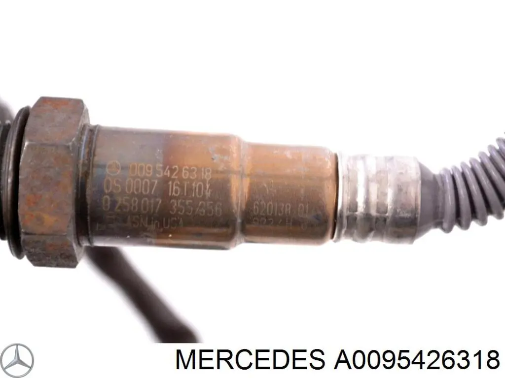 009542631864 Mercedes sonda lambda sensor de oxigeno para catalizador