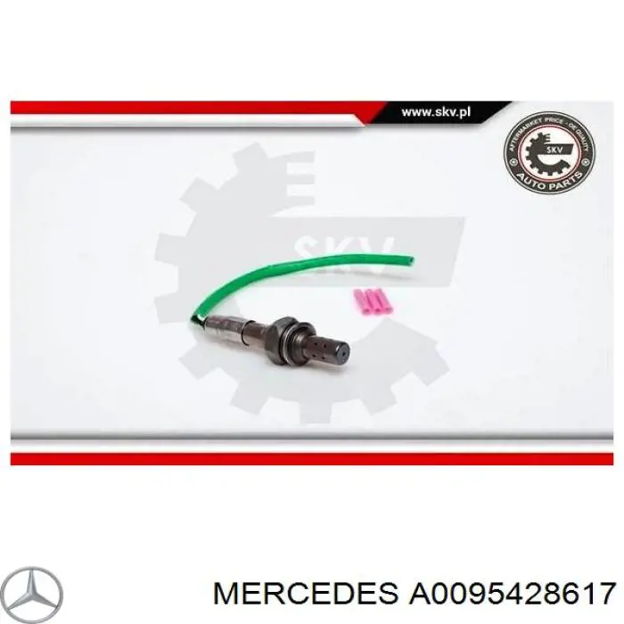 0095428617 Mercedes sonda lambda sensor de oxigeno para catalizador