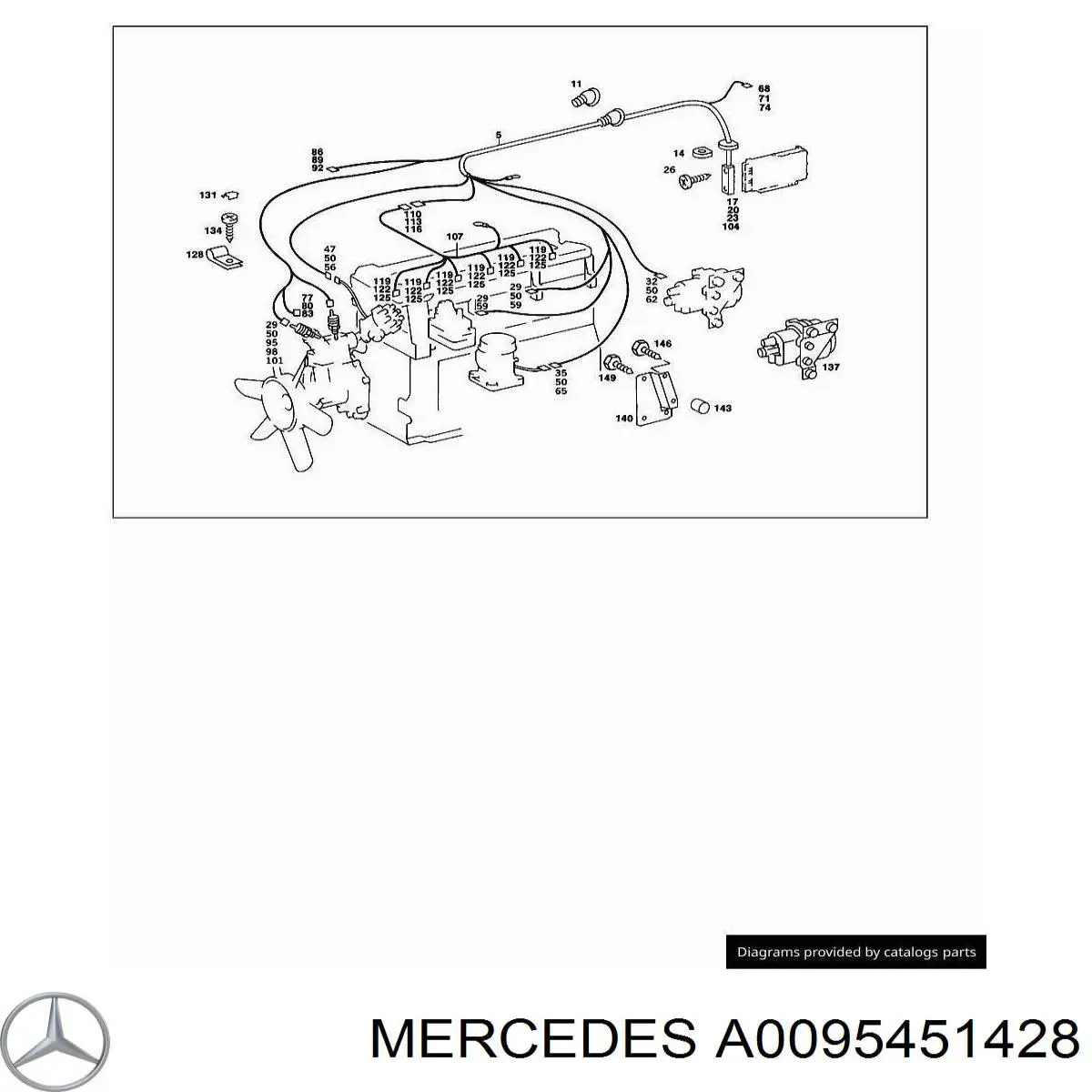 A0095451428 Mercedes 