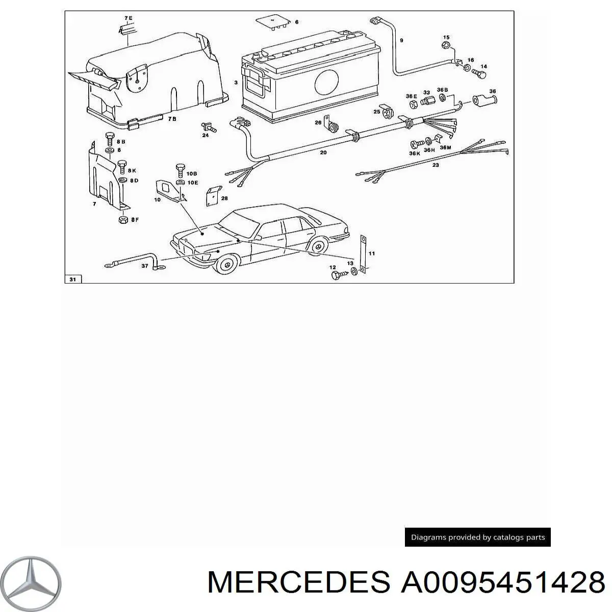 0095451428 Mercedes