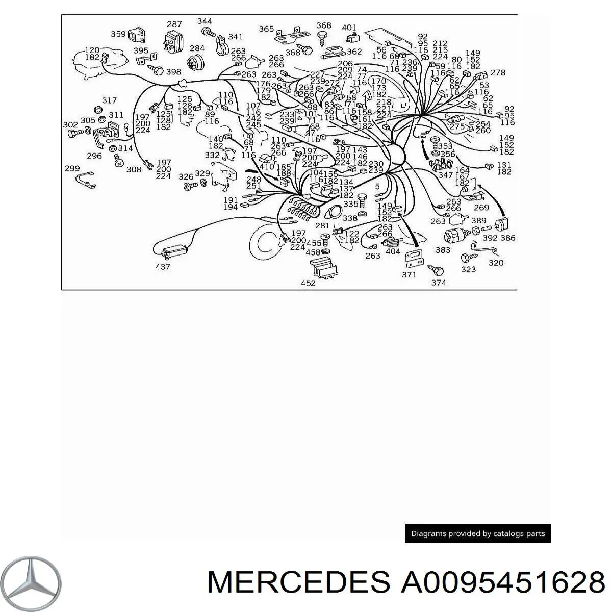  Mercedes A0095451628 precio, desde 4,57 EUR