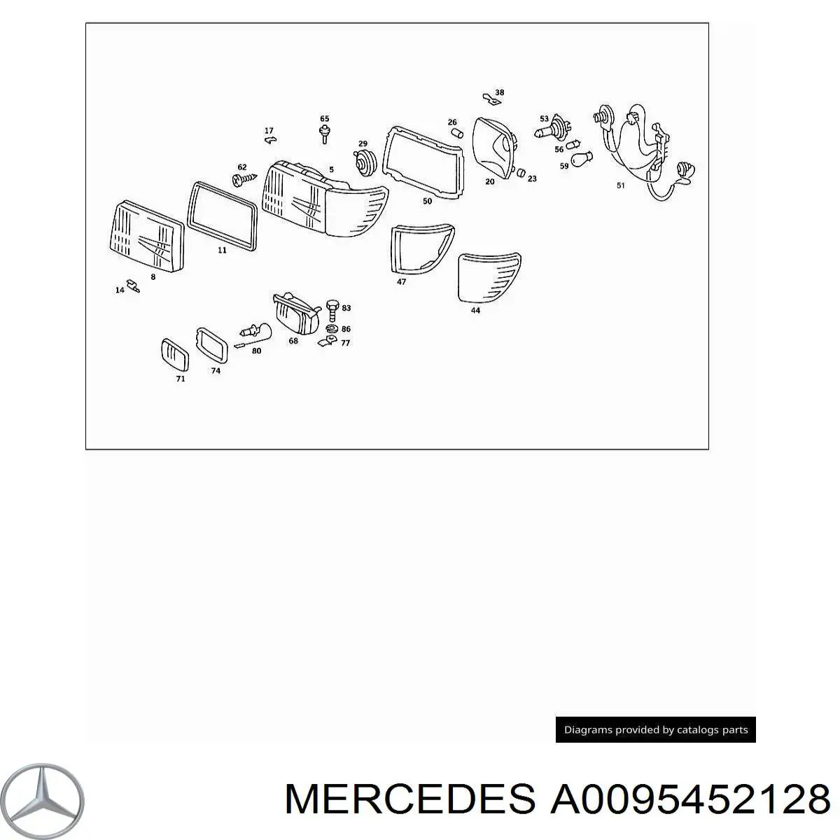  A0095452128 Mercedes