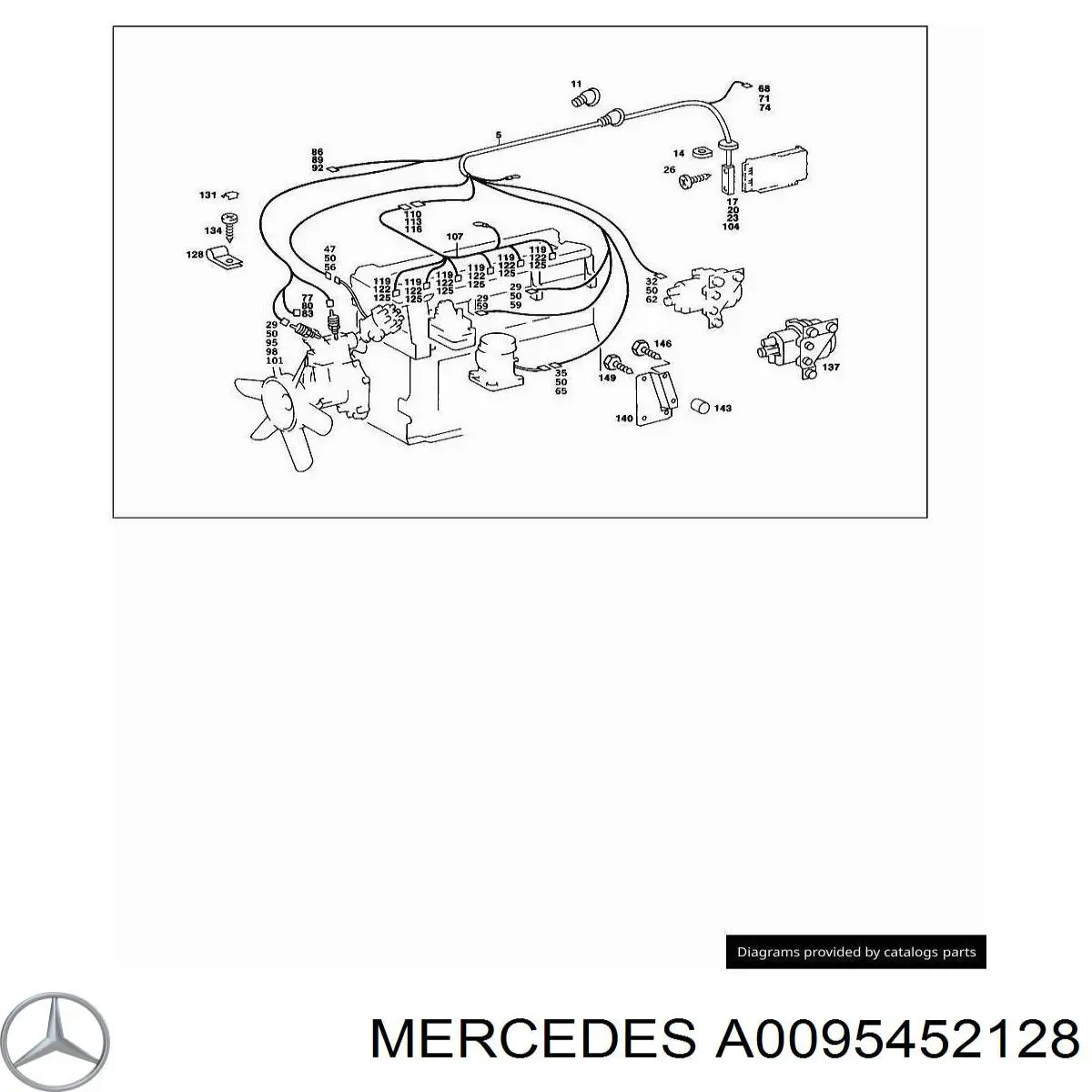  Mercedes A0095452128