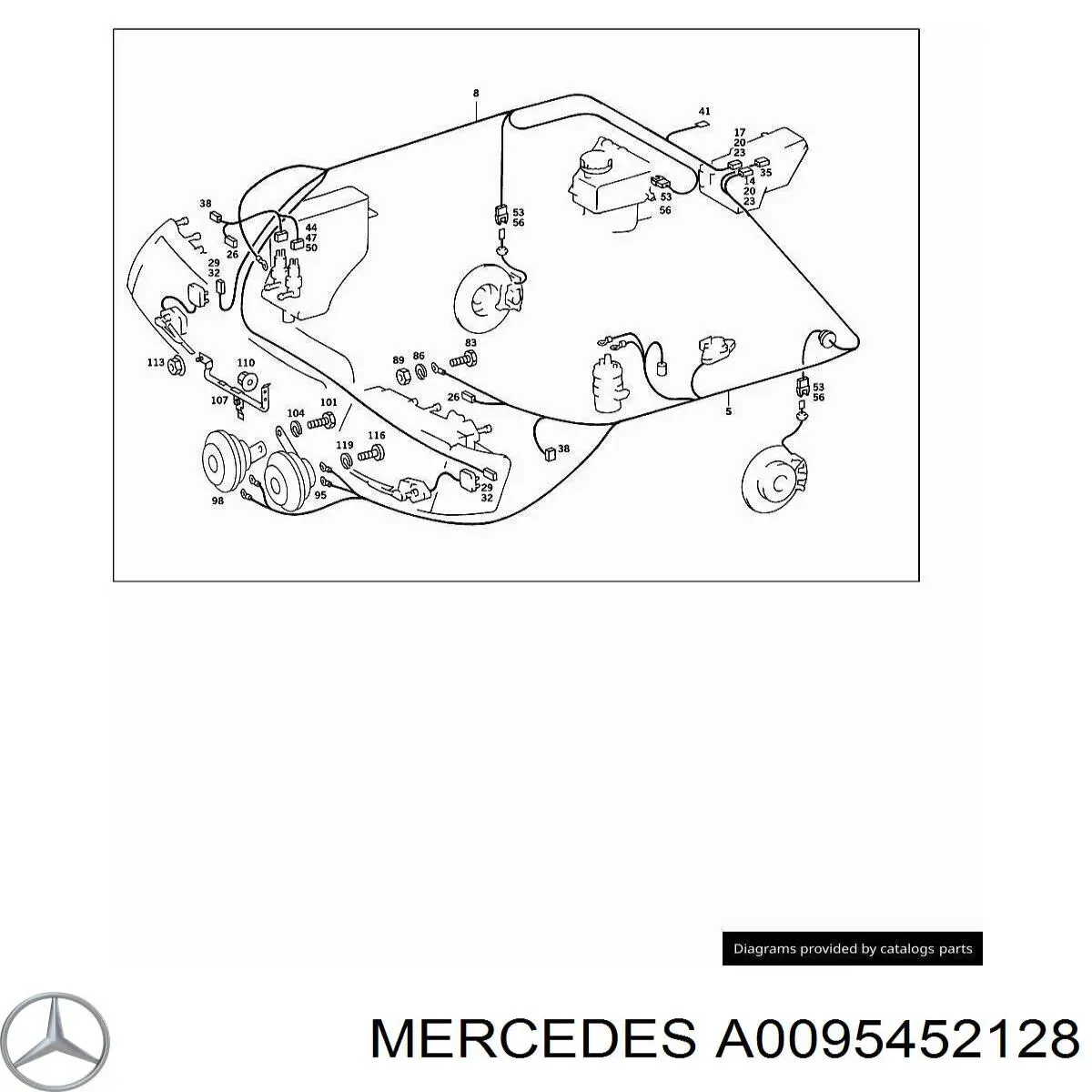  Mercedes A0095452128 precio, desde 12,83 EUR