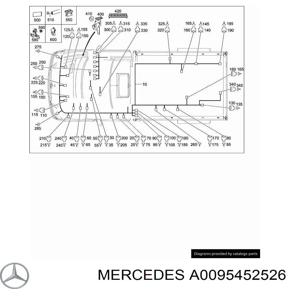  Mercedes A0095452526 precio, desde 6,78 EUR