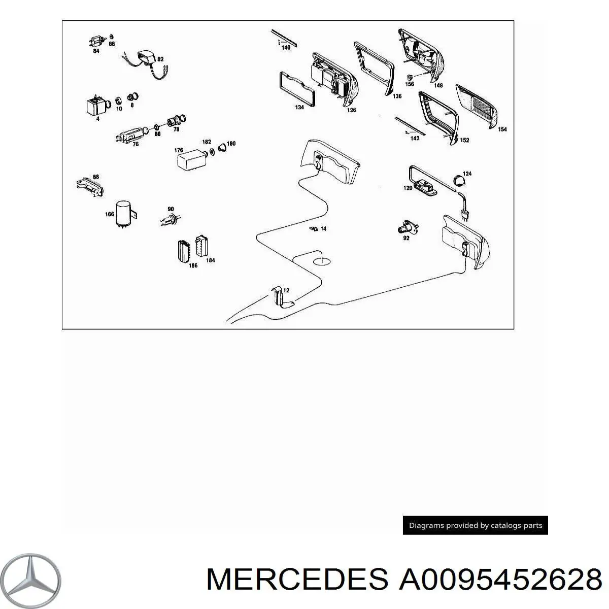  A0095452628 Mercedes