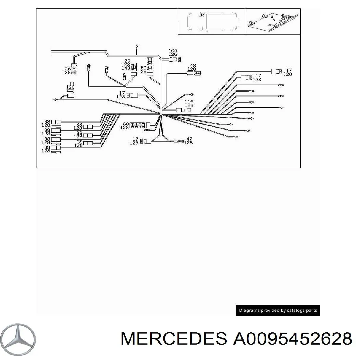  Mercedes A0095452628