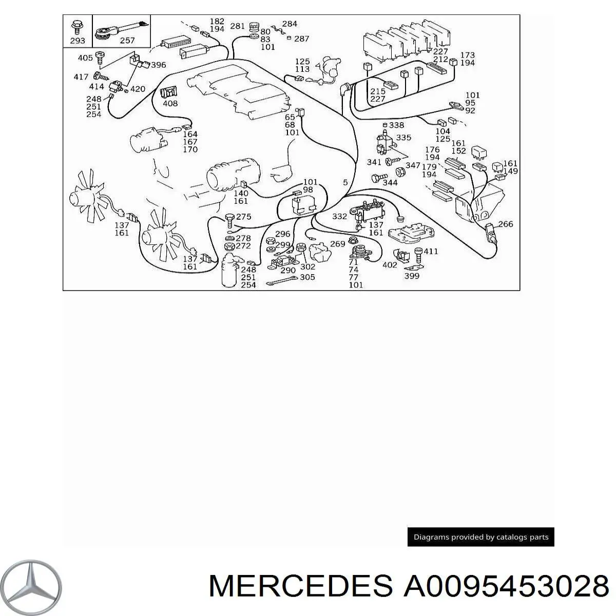  Mercedes A0095453028 precio, desde 10,13 EUR