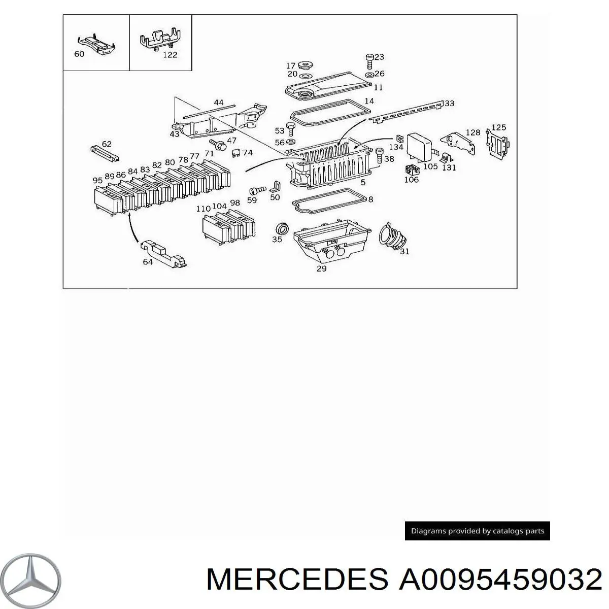 A0095459032 Mercedes