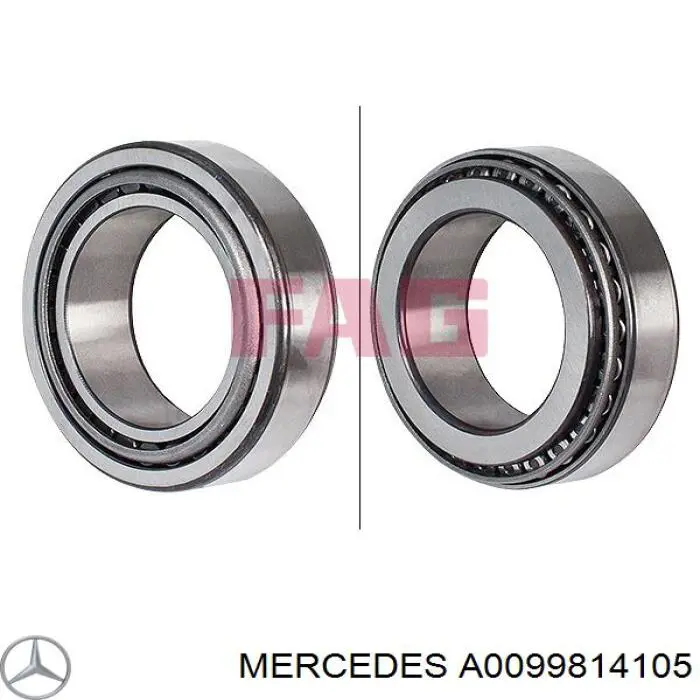 Comprar A0099814105 Mercedes Cojinete interno del cubo de rueda delantera
