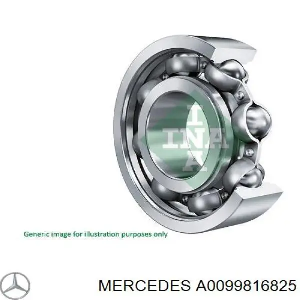 Comprar 109812025 Mercedes Cojinete del eje secundario de la caja de cambios