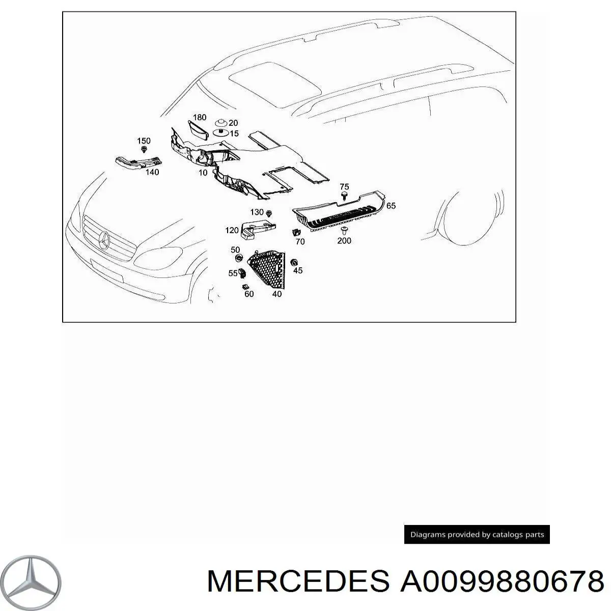 A0099880678 Mercedes 