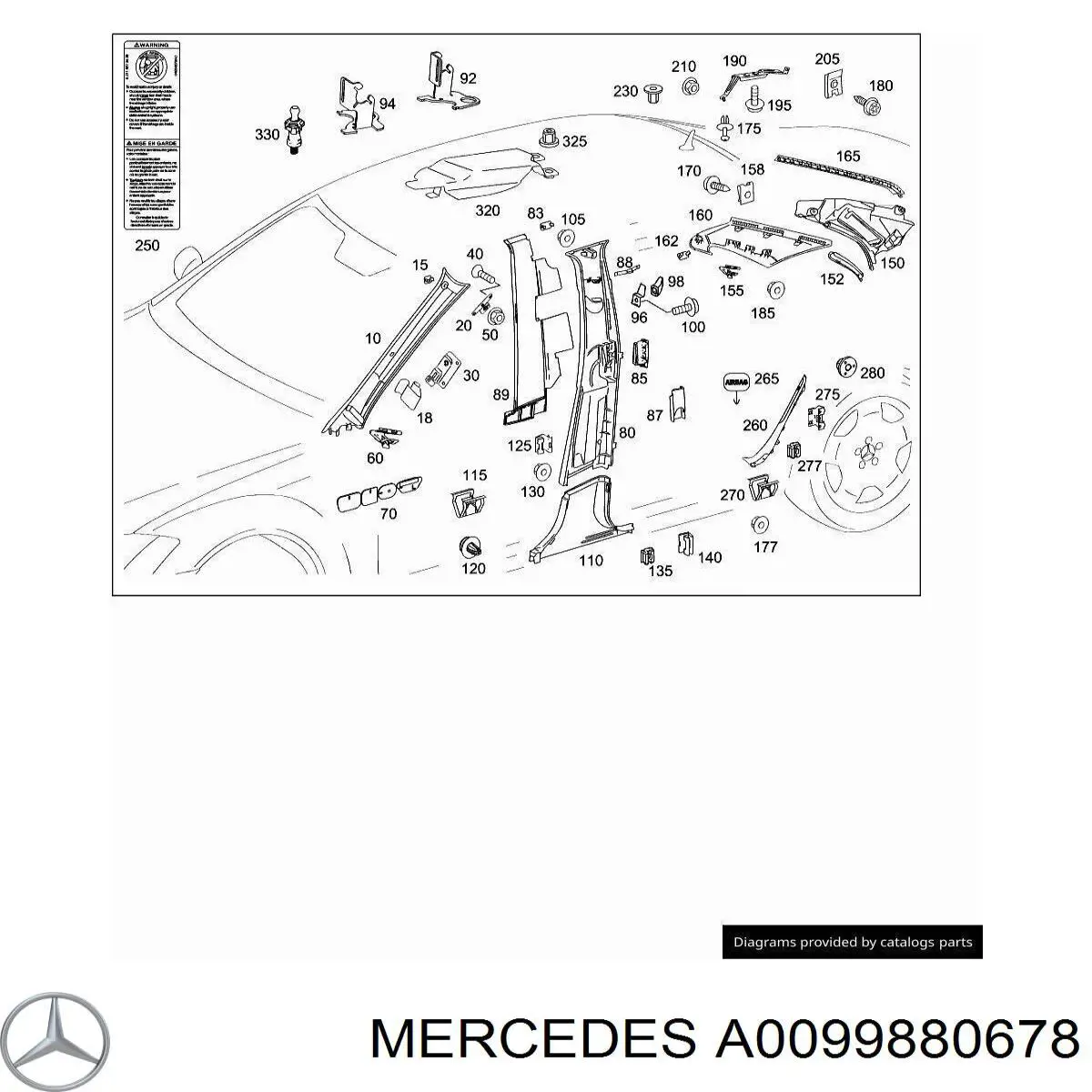 Comprar A0099880678 Mercedes 