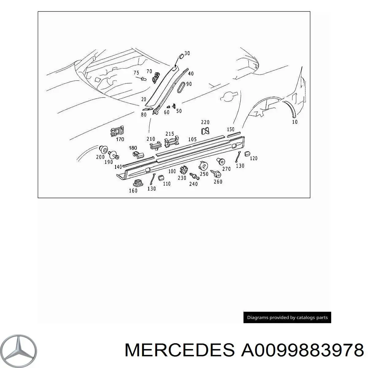 0029883781 Mercedes