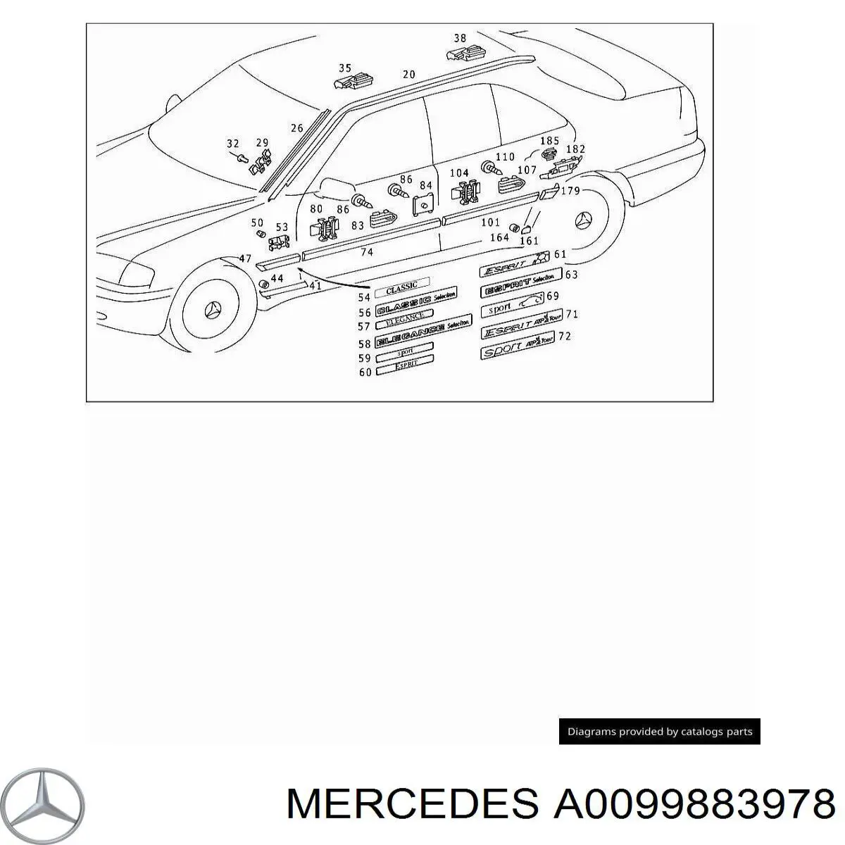 Comprar A0099883978 Mercedes 