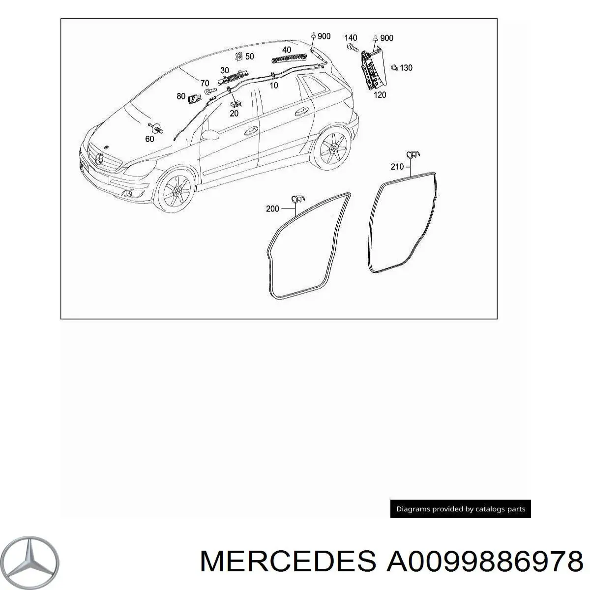 A0099886978 Mercedes