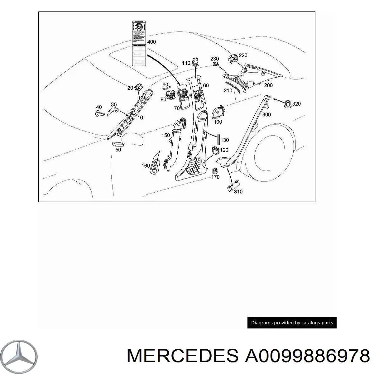 Comprar A0099886978 Mercedes 