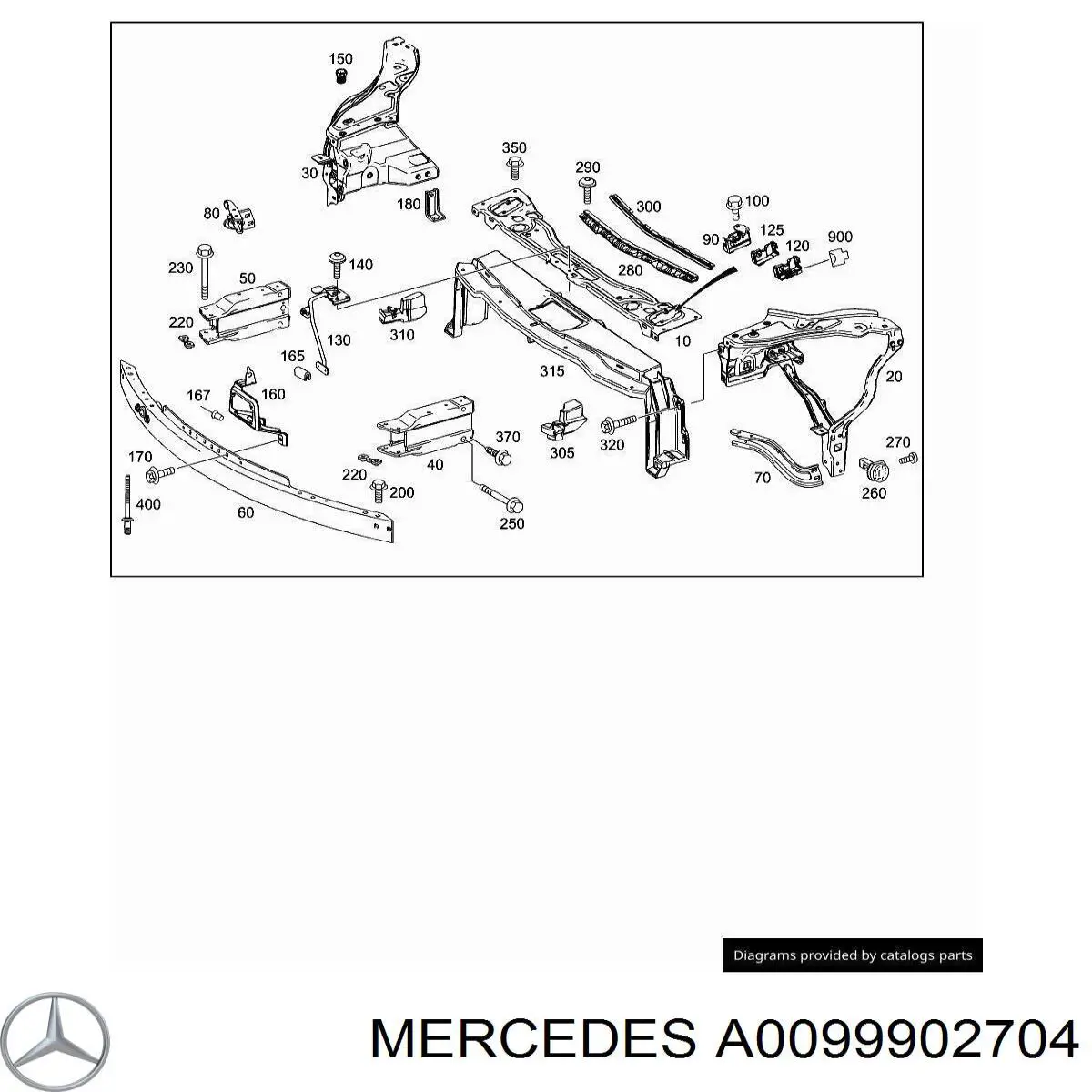  Mercedes A0099902704 precio, desde 13,55 EUR