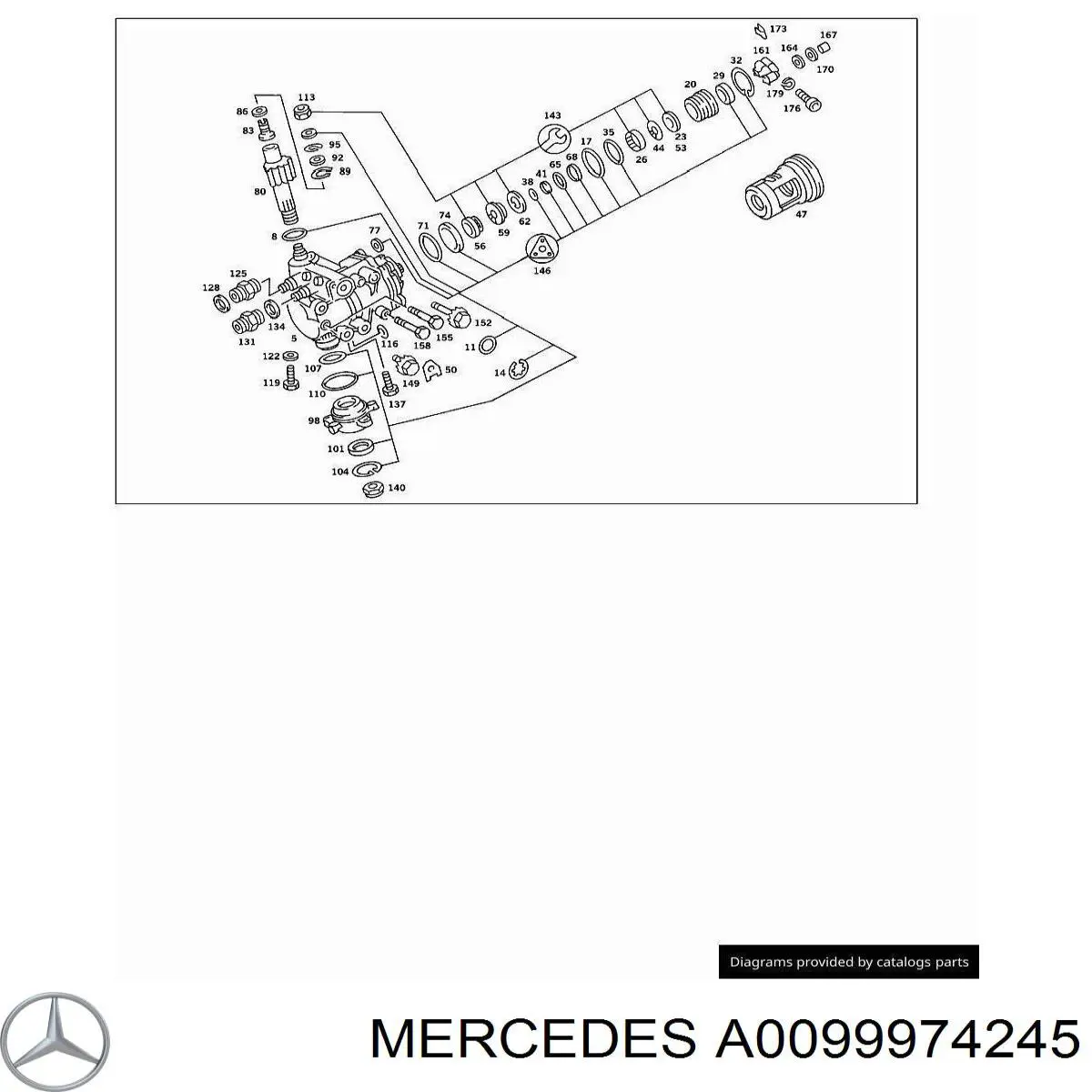 Comprar A0099974245 Mercedes 