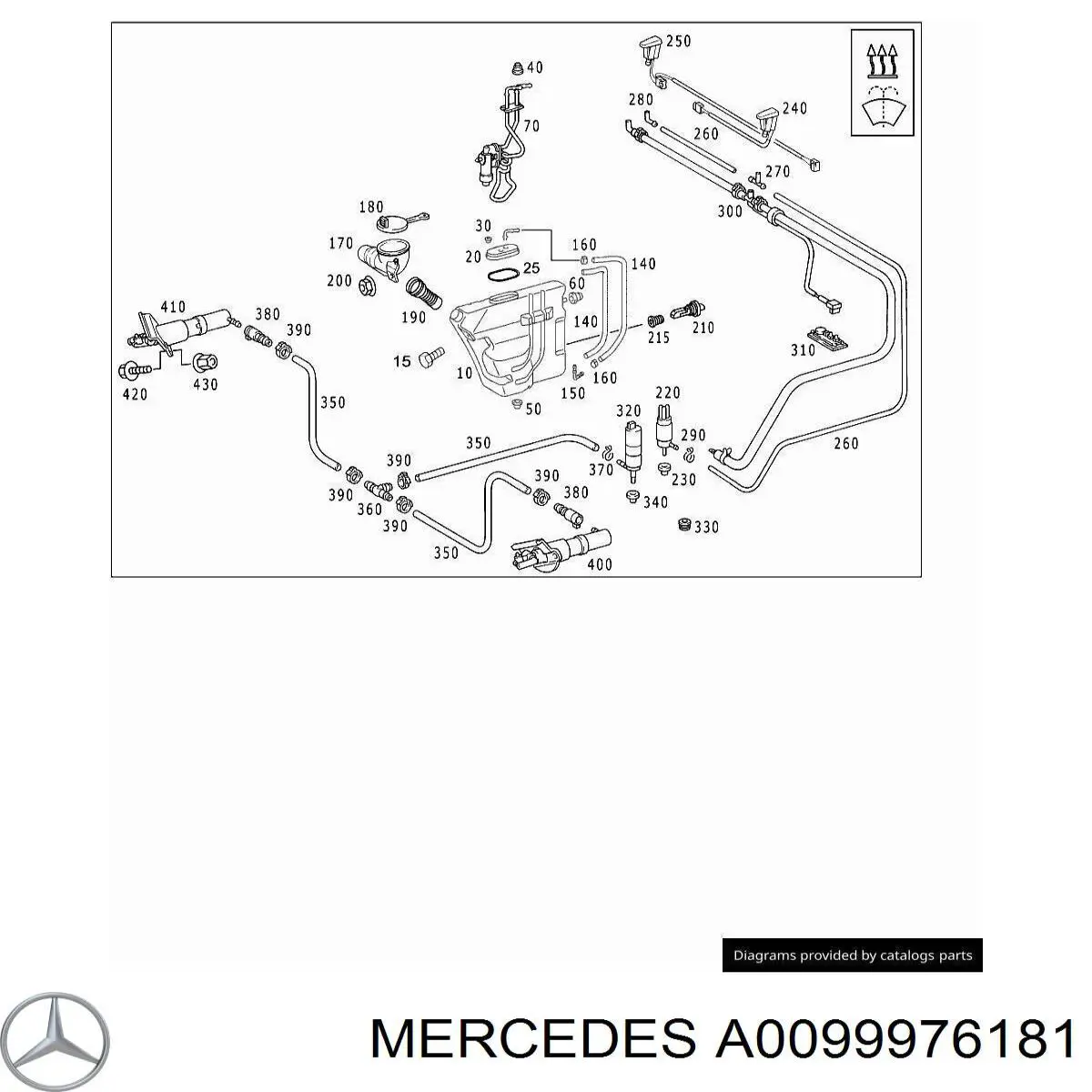  Mercedes A0099976181 precio, desde 3,52 EUR