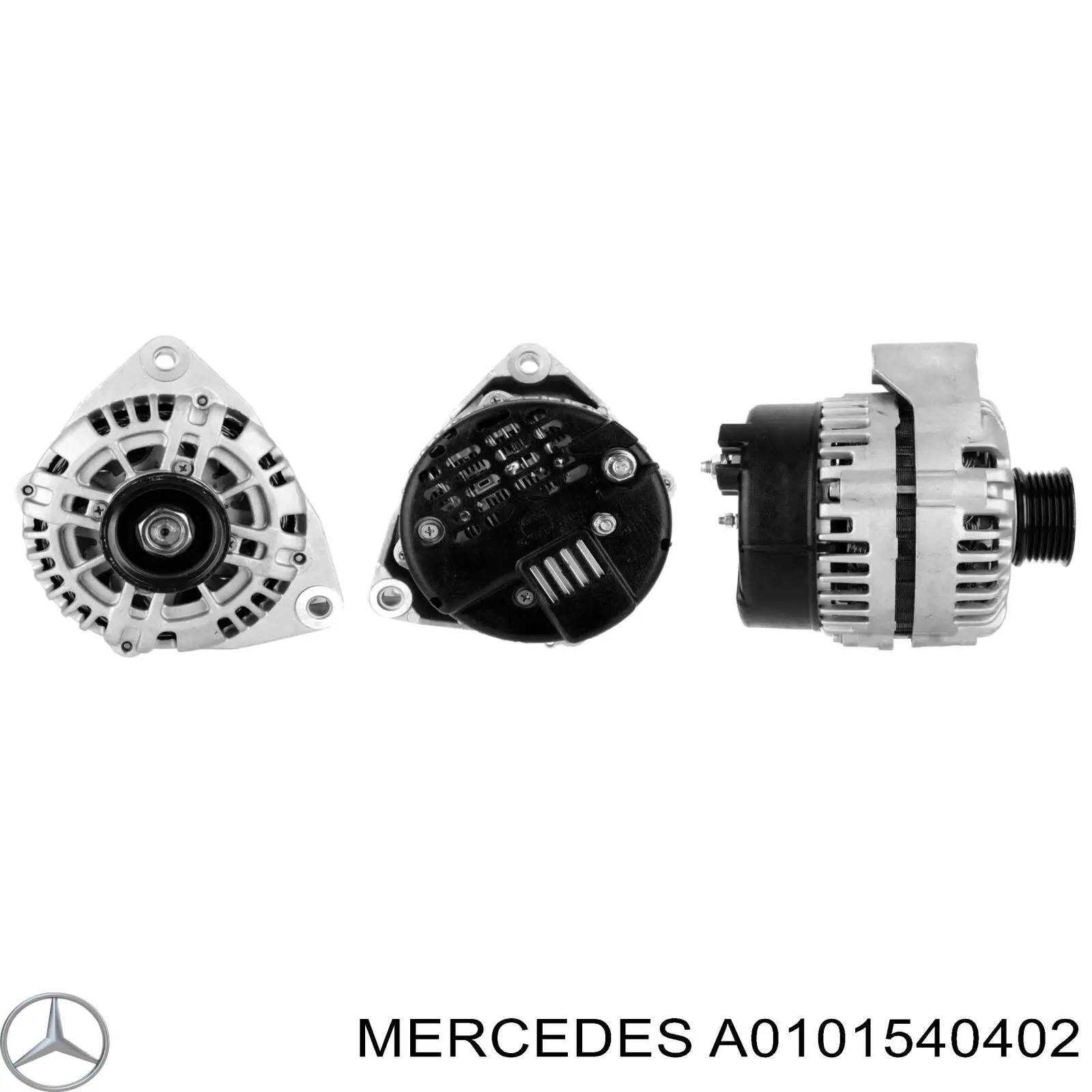 A0101540402 Mercedes alternador