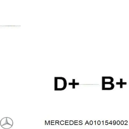 A 010 154 90 02 Mercedes alternador