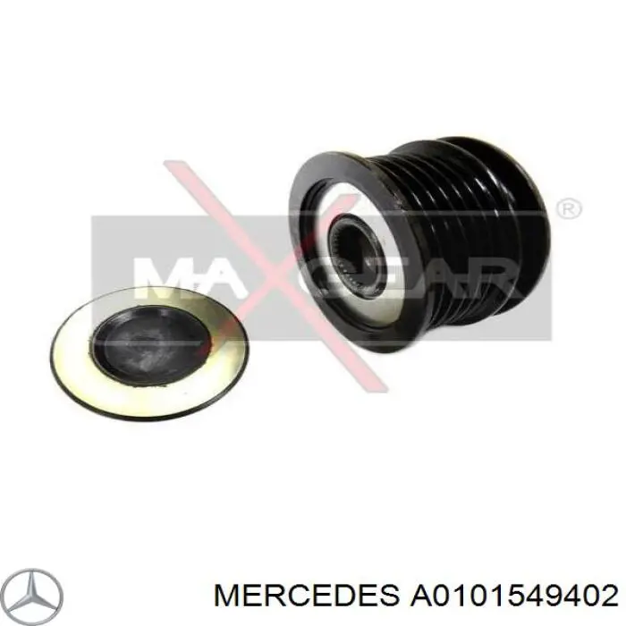 A0101549402 Mercedes alternador