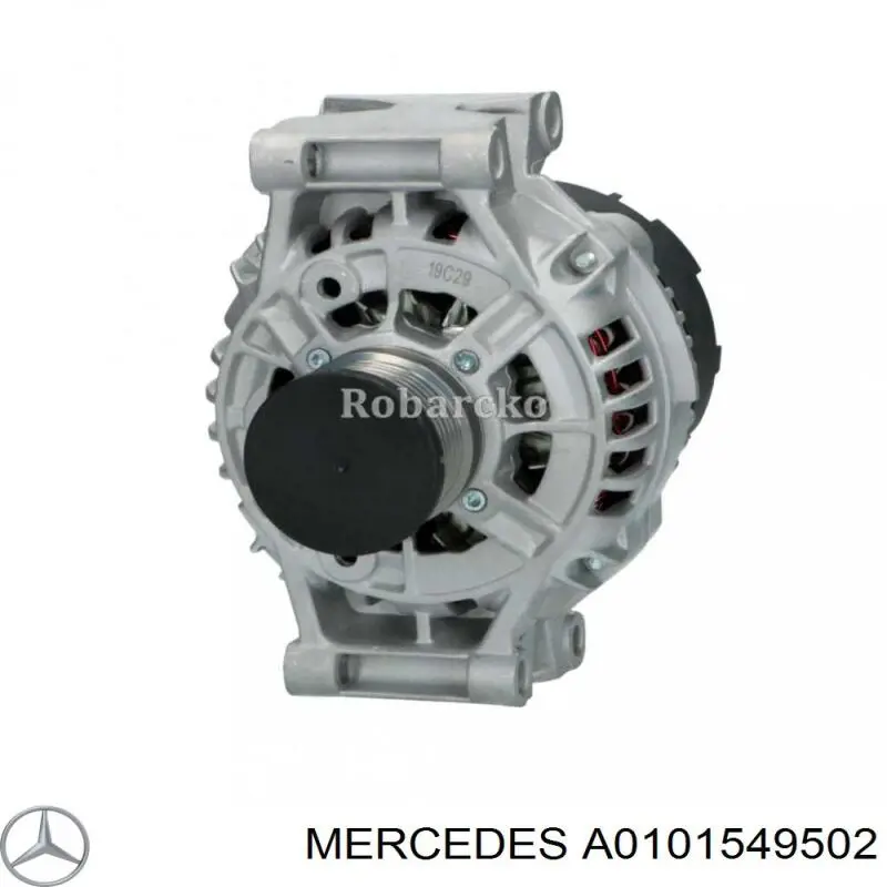 A0101549502 Mercedes alternador