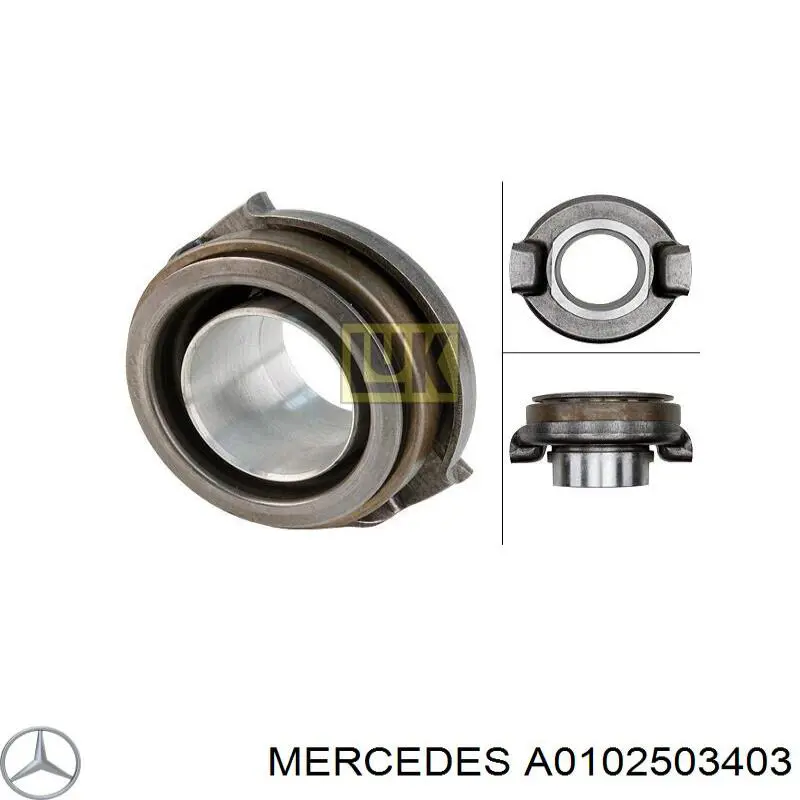 A0102503403 Mercedes disco de embrague