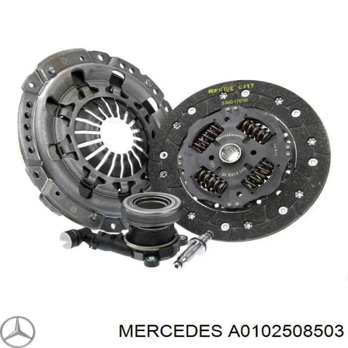 A0102508503 Mercedes disco de embrague
