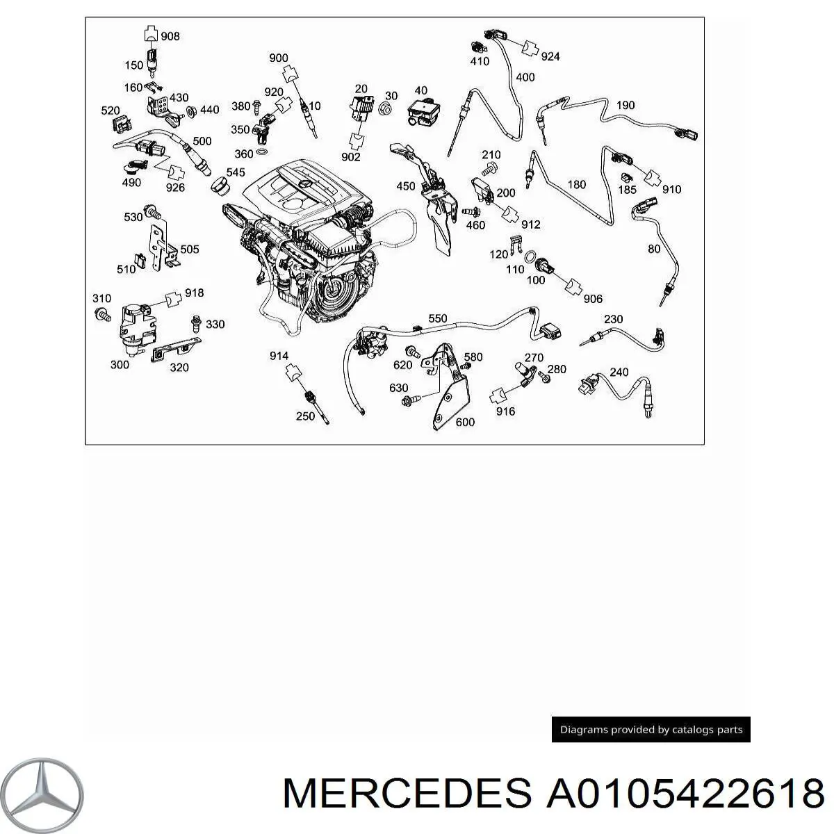 Sensor de oxígeno previo al catalizador Mercedes A0105422618 precio, desde 133,70 EUR