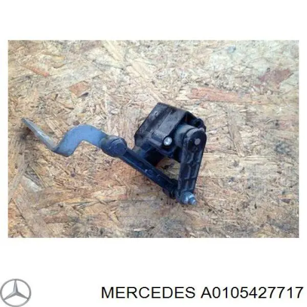 A0105427717 Mercedes sensor, nivel de suspensión neumática, trasero
